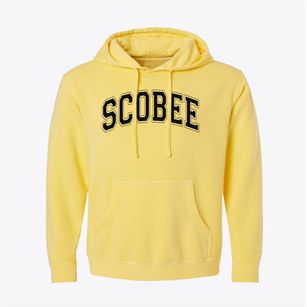Francis Scobee Junior High School Varsity Arch Pigment-Dyed Hoodie