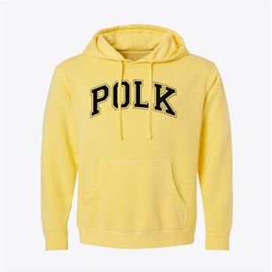 Polk Elementary School Varsity Arch Pigment-Dyed Hoodie
