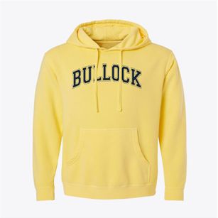 Bullock Elementary School Varsity Arch Pigment-Dyed Hoodie
