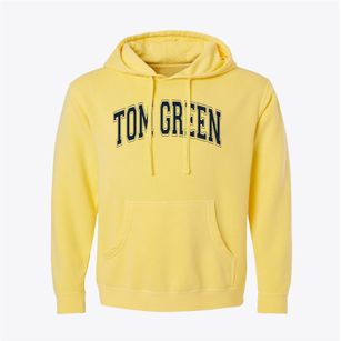 Tom Green Elementary School Varsity Arch Pigment-Dyed Hoodie