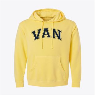Van Intermediate School Varsity Arch Pigment-Dyed Hoodie