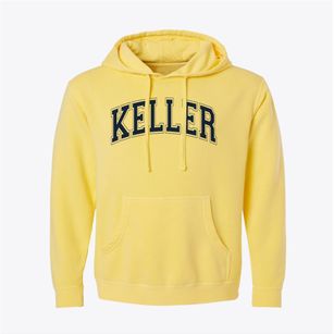 Lonnie B. Keller Middle School Varsity Arch Pigment-Dyed Hoodie