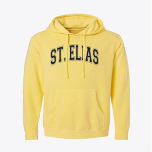 St Elias Parish Varsity Arch Pigment-Dyed Hoodie