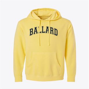 Ballard High School Varsity Arch Pigment-Dyed Hoodie