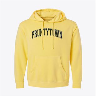 Pruntytown Elementary School Varsity Arch Pigment-Dyed Hoodie