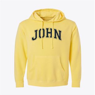 John Quincy Adams Primary School Varsity Arch Pigment-Dyed Hoodie