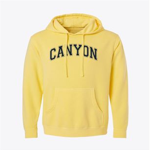 Canyon High School Varsity Arch Pigment-Dyed Hoodie
