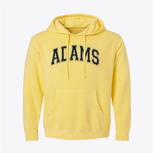 Adams Elementary School Varsity Arch Pigment-Dyed Hoodie
