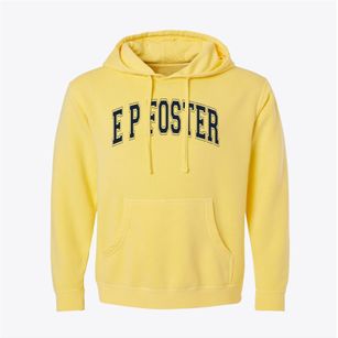 E P Foster Elementary School Varsity Arch Pigment-Dyed Hoodie