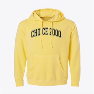 Choice 2000 Charter School Varsity Arch Pigment-Dyed Hoodie