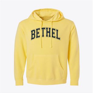Bethel Christian School Varsity Arch Pigment-Dyed Hoodie