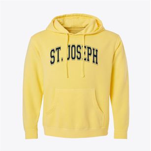 Saint Joseph School Varsity Arch Pigment-Dyed Hoodie
