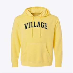 Village Academy Varsity Arch Pigment-Dyed Hoodie