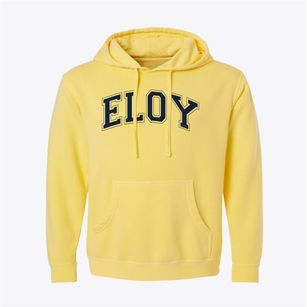 Eloy Junior High School Varsity Arch Pigment-Dyed Hoodie