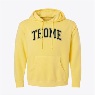 Thome Elementary School Varsity Arch Pigment-Dyed Hoodie