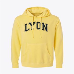 Lyon Primary School Varsity Arch Pigment-Dyed Hoodie