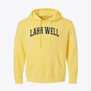 Lahr Well Academy Varsity Arch Pigment-Dyed Hoodie