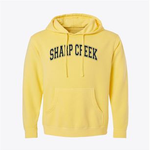 Sharp Creek Elementary School Varsity Arch Pigment-Dyed Hoodie