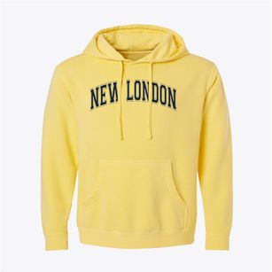 New London High School Varsity Arch Pigment-Dyed Hoodie