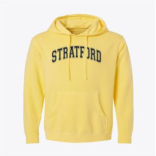 Stratford Community School Varsity Arch Pigment-Dyed Hoodie