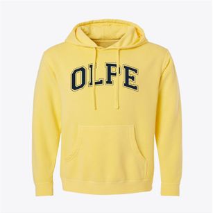 Olpe High School Varsity Arch Pigment-Dyed Hoodie