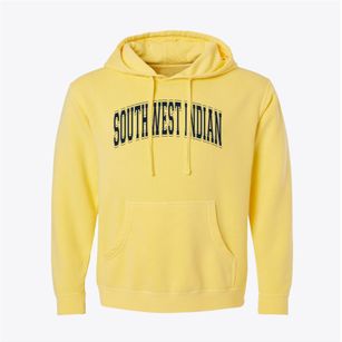 Southwest Indian Living Word Academy Varsity Arch Pigment-Dyed Hoodie