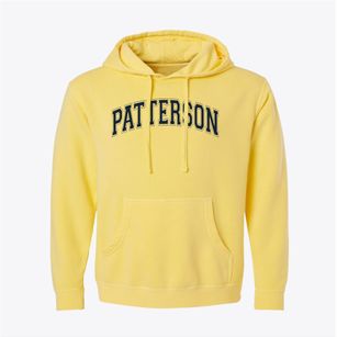 Patterson Junior High School Varsity Arch Pigment-Dyed Hoodie