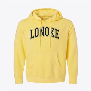 Lonoke Middle School Varsity Arch Pigment-Dyed Hoodie