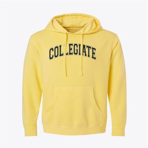 Collegiate Charter School Of Lowell Varsity Arch Pigment-Dyed Hoodie