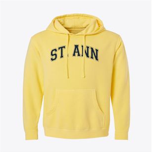 St. Ann Parish Varsity Arch Pigment-Dyed Hoodie