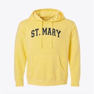 St. Mary Of Redford Elementary School Varsity Arch Pigment-Dyed Hoodie