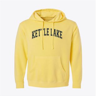 Kettle Lake Elementary School Varsity Arch Pigment-Dyed Hoodie