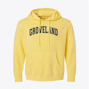 Groveland Elementary School Varsity Arch Pigment-Dyed Hoodie