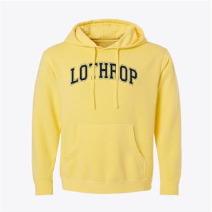 Lothrop Magnet Center Varsity Arch Pigment-Dyed Hoodie
