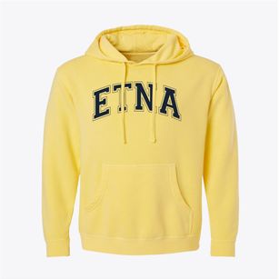 Etna High School Varsity Arch Pigment-Dyed Hoodie