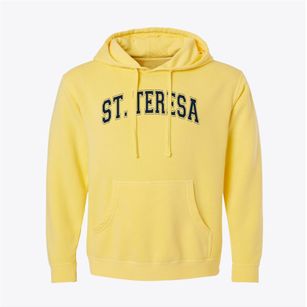Saint Teresa Of Avila School Varsity Arch Pigment-Dyed Hoodie