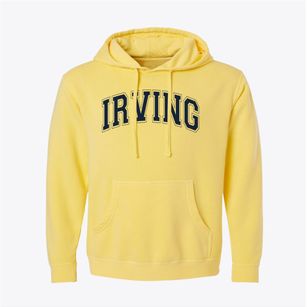 Irving Elementary School Varsity Arch Pigment-Dyed Hoodie