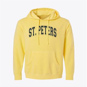 Saint Peters Lutheran School Varsity Arch Pigment-Dyed Hoodie