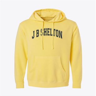 J B Shelton Academy Varsity Arch Pigment-Dyed Hoodie