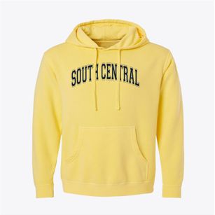 South Central High School Varsity Arch Pigment-Dyed Hoodie