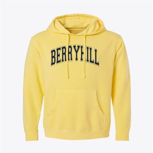 Berryhill Elementary School Varsity Arch Pigment-Dyed Hoodie