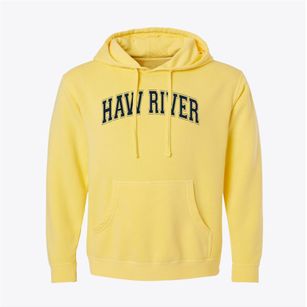 Haw River Elementary School Varsity Arch Pigment-Dyed Hoodie
