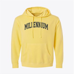Millennium Varsity Arch Pigment-Dyed Hoodie