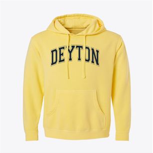 Deyton Elementary School Varsity Arch Pigment-Dyed Hoodie