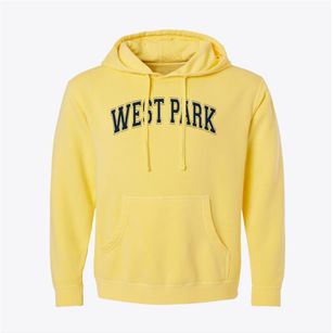 West Park Lutheran School Varsity Arch Pigment-Dyed Hoodie