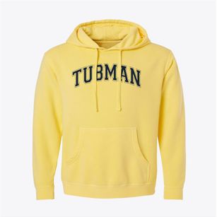 Tubman Middle School Varsity Arch Pigment-Dyed Hoodie