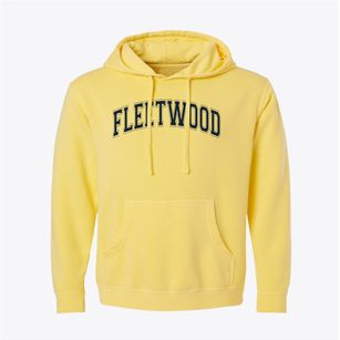 Fleetwood Christian Day School Varsity Arch Pigment-Dyed Hoodie