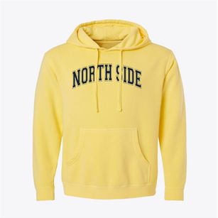 North Side Elementary School Varsity Arch Pigment-Dyed Hoodie