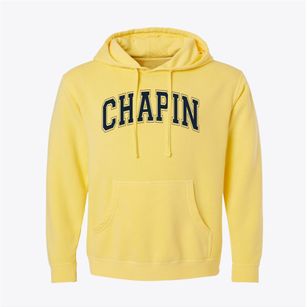 Chapin High School Varsity Arch Pigment-Dyed Hoodie