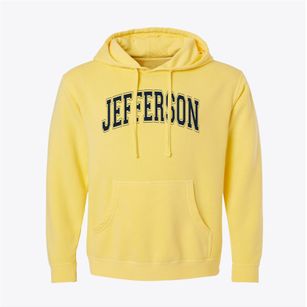 Jefferson Elementary School Varsity Arch Pigment-Dyed Hoodie